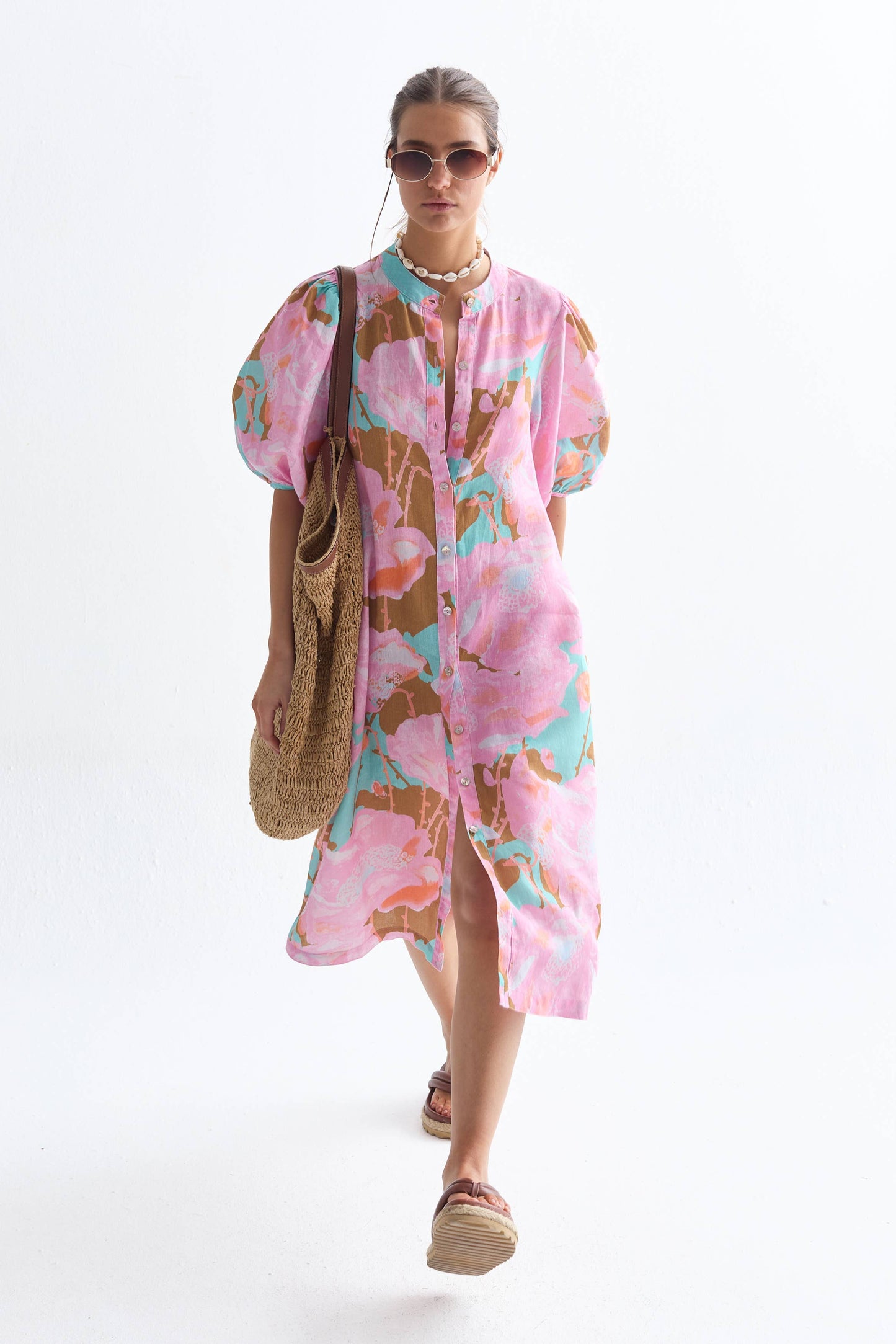 Bubble Dress in Aquarela