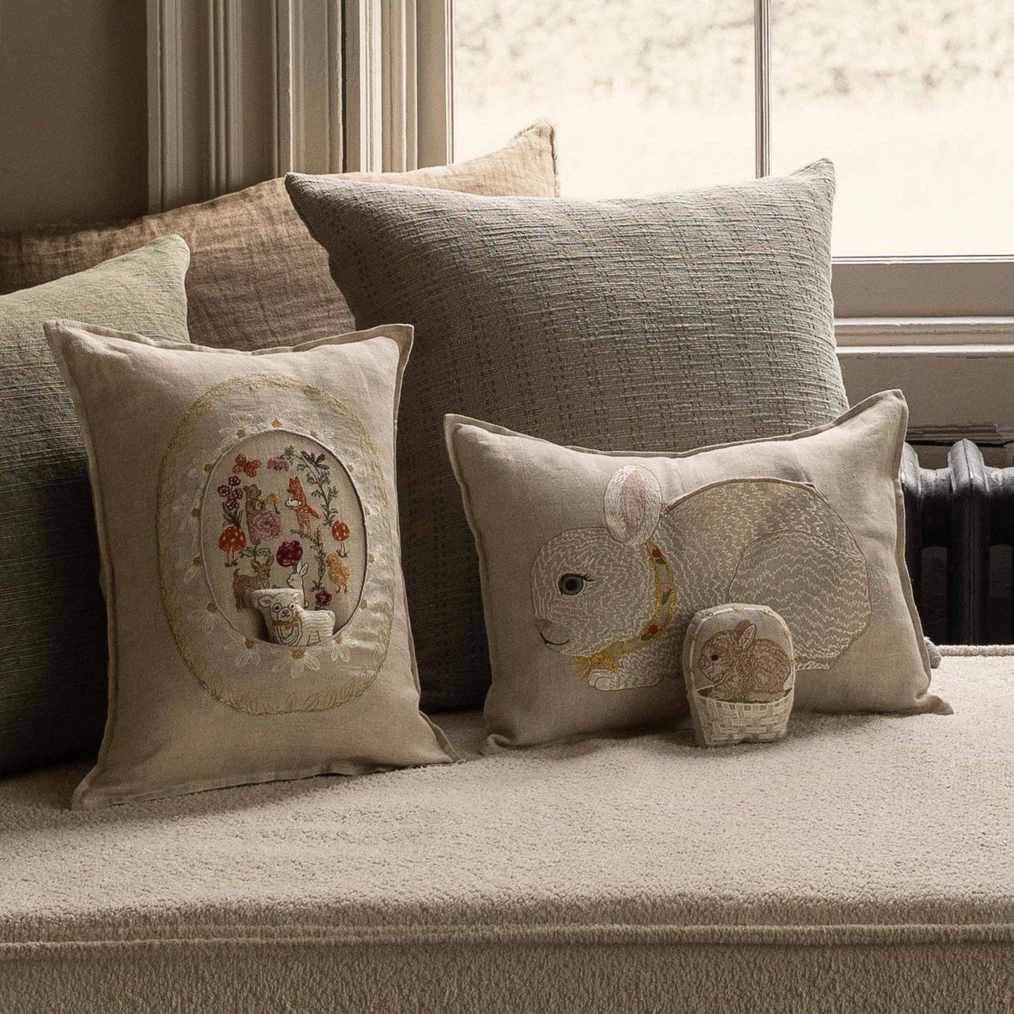 Baby Bunny Pocket Pillow