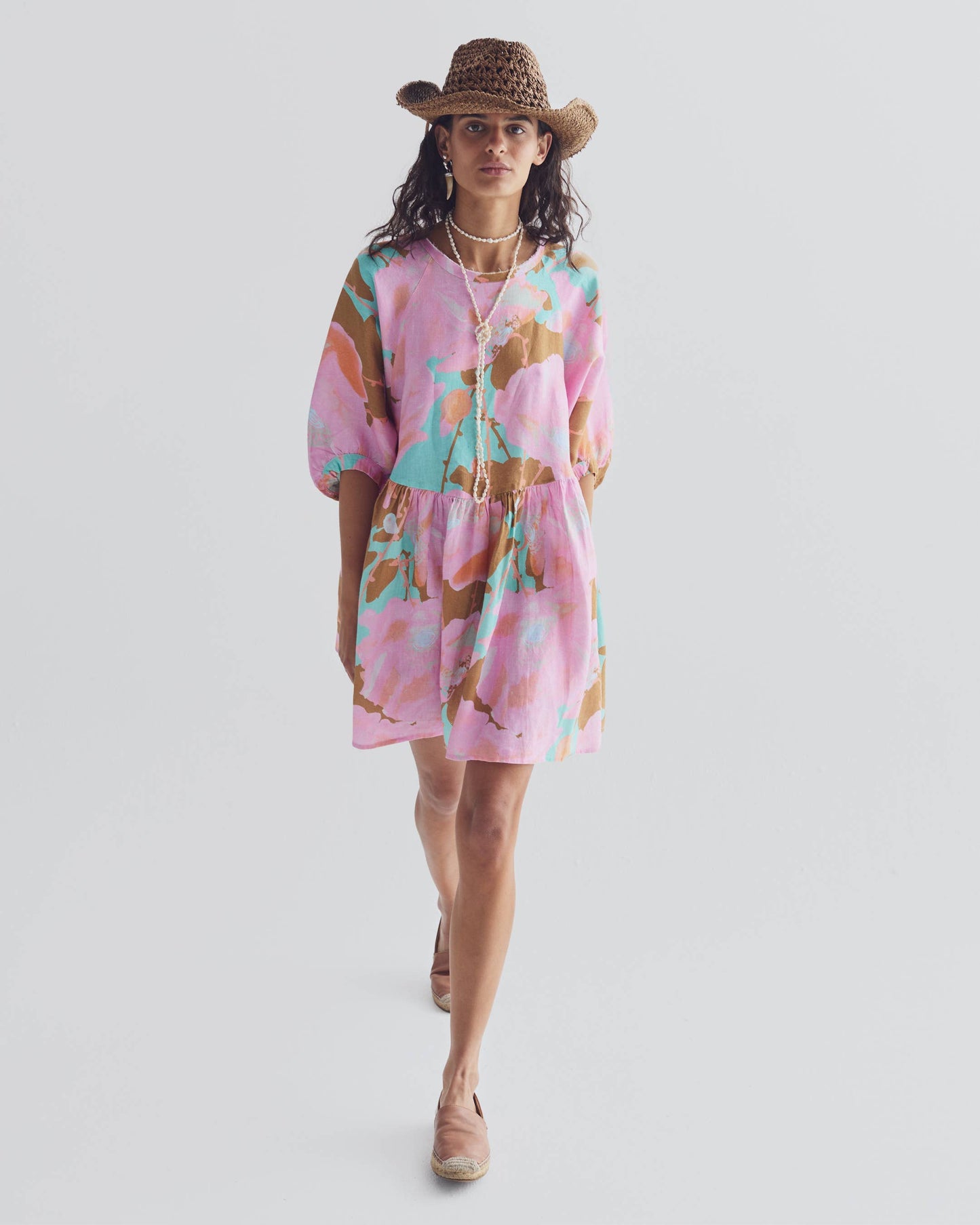 Alcala Dress in Aquarela