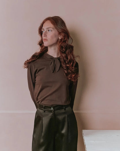 Emile et Ida Tie Long Sleeve Tee