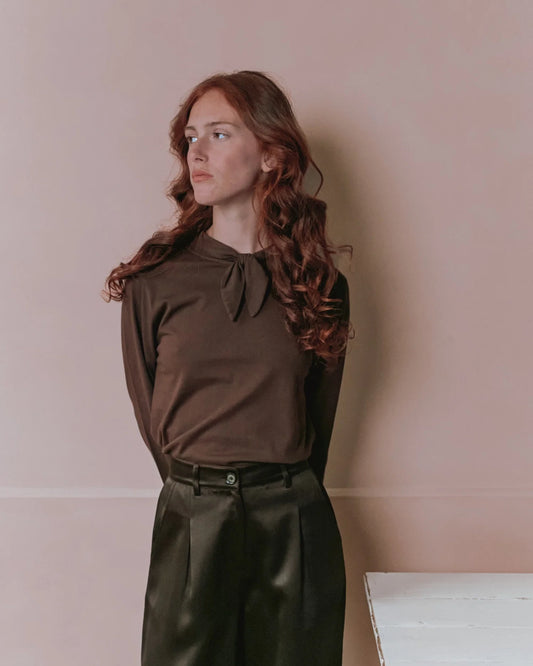 Emile et Ida Tie Long Sleeve Tee
