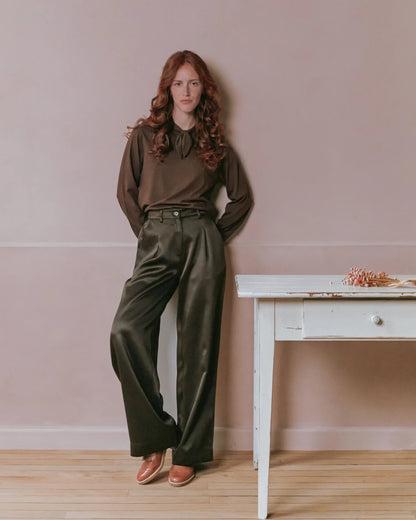 Emile et Ida Tie Long Sleeve Tee