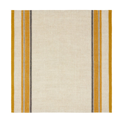Antibes Natural & Mustard Napkin, Set of 4