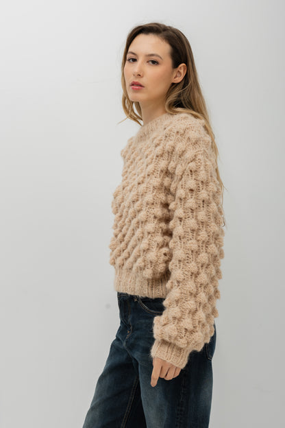 Michele and Hoven Hand Knit Cami Sweater