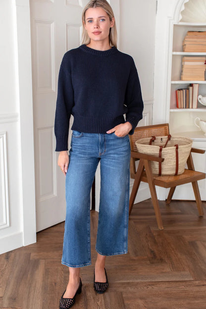 Cozy Cotton Sweater Ivory