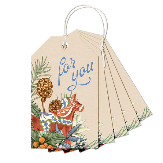 Dala Horse Gift Tags
