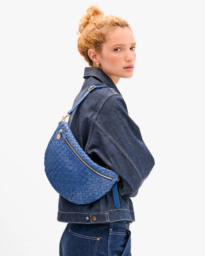 Clare V. Grande Fanny in French Blue