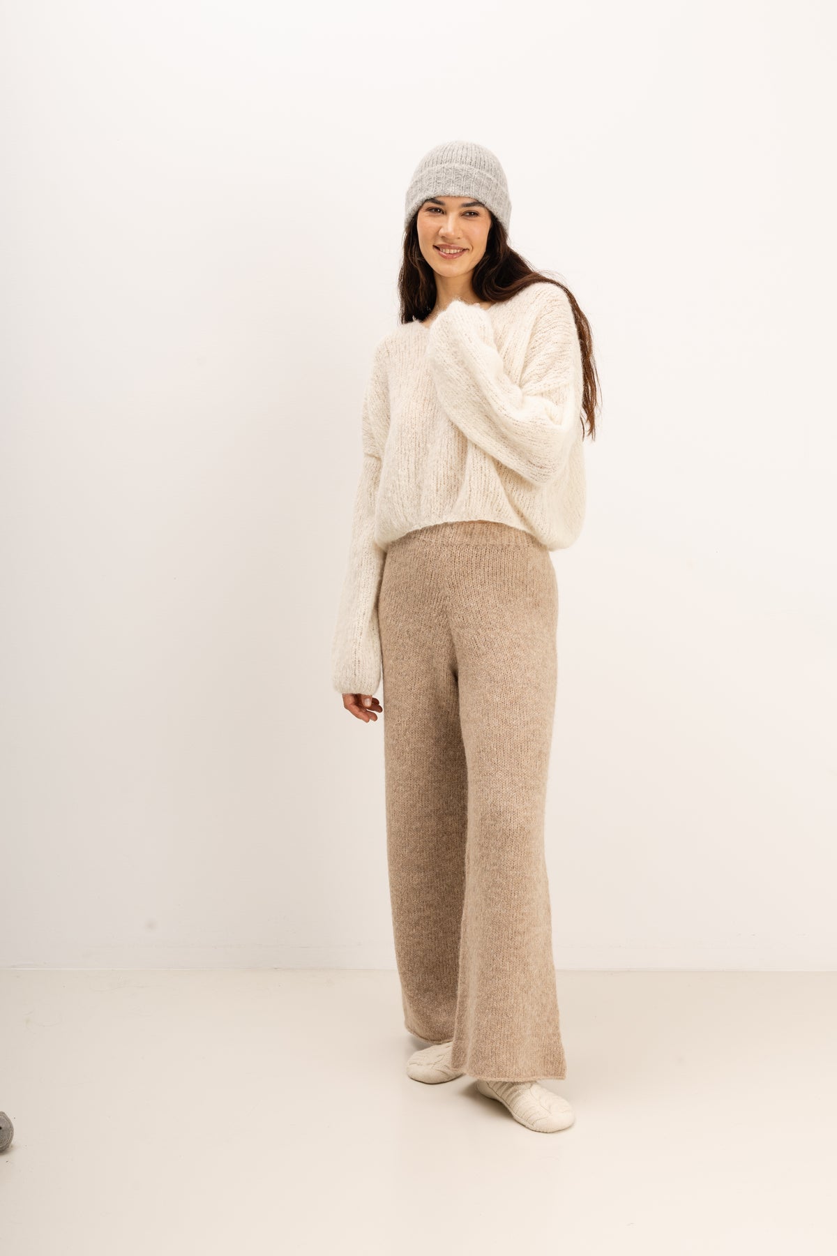 Michele and Hoven Haimi Hand Knit Sweater