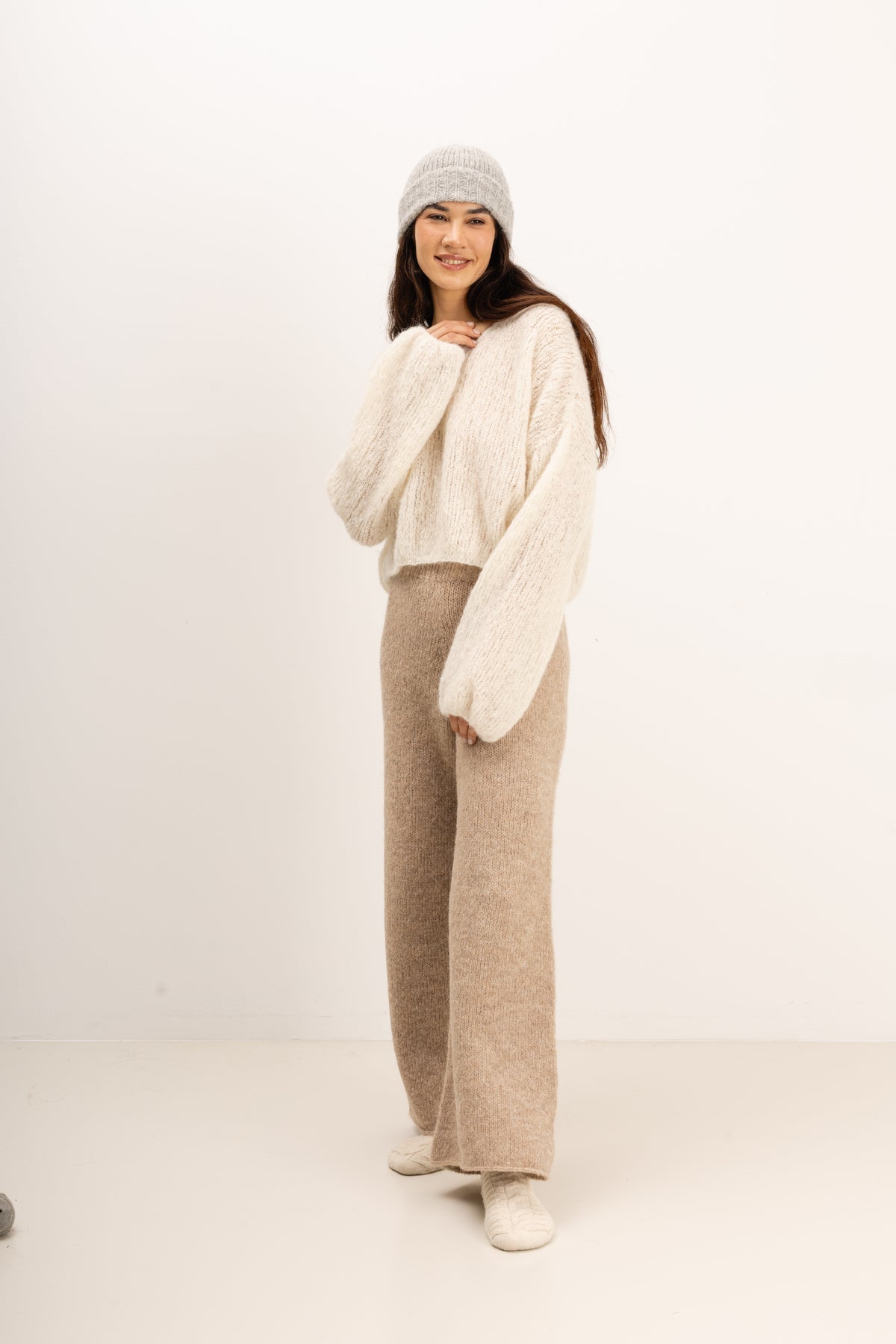 Michele and Hoven Haimi Hand Knit Sweater