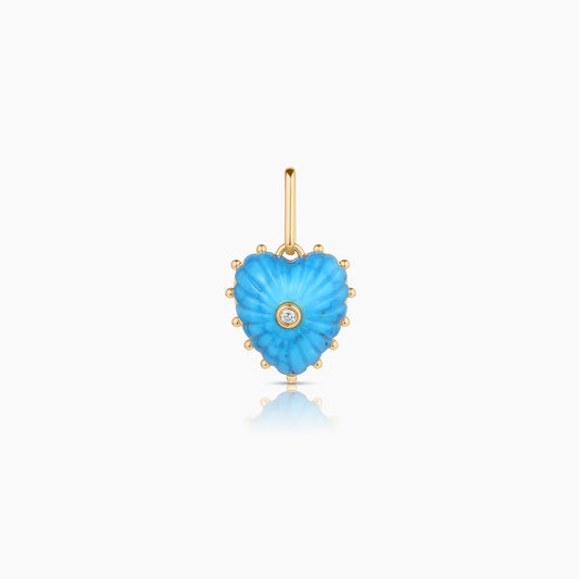 Thatch Isabel Howlite Heart Charm