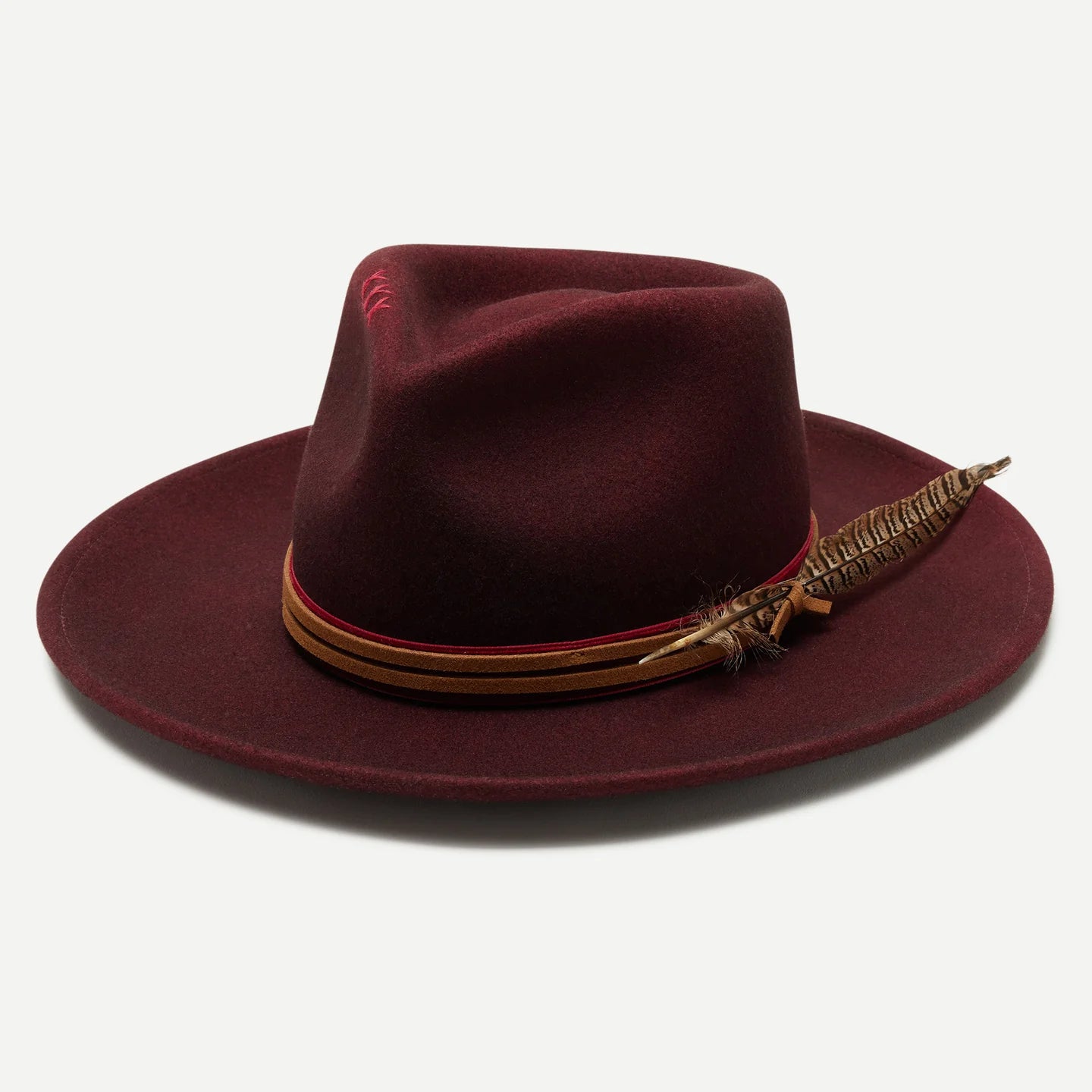 Wyeth Jared Hat in Wine