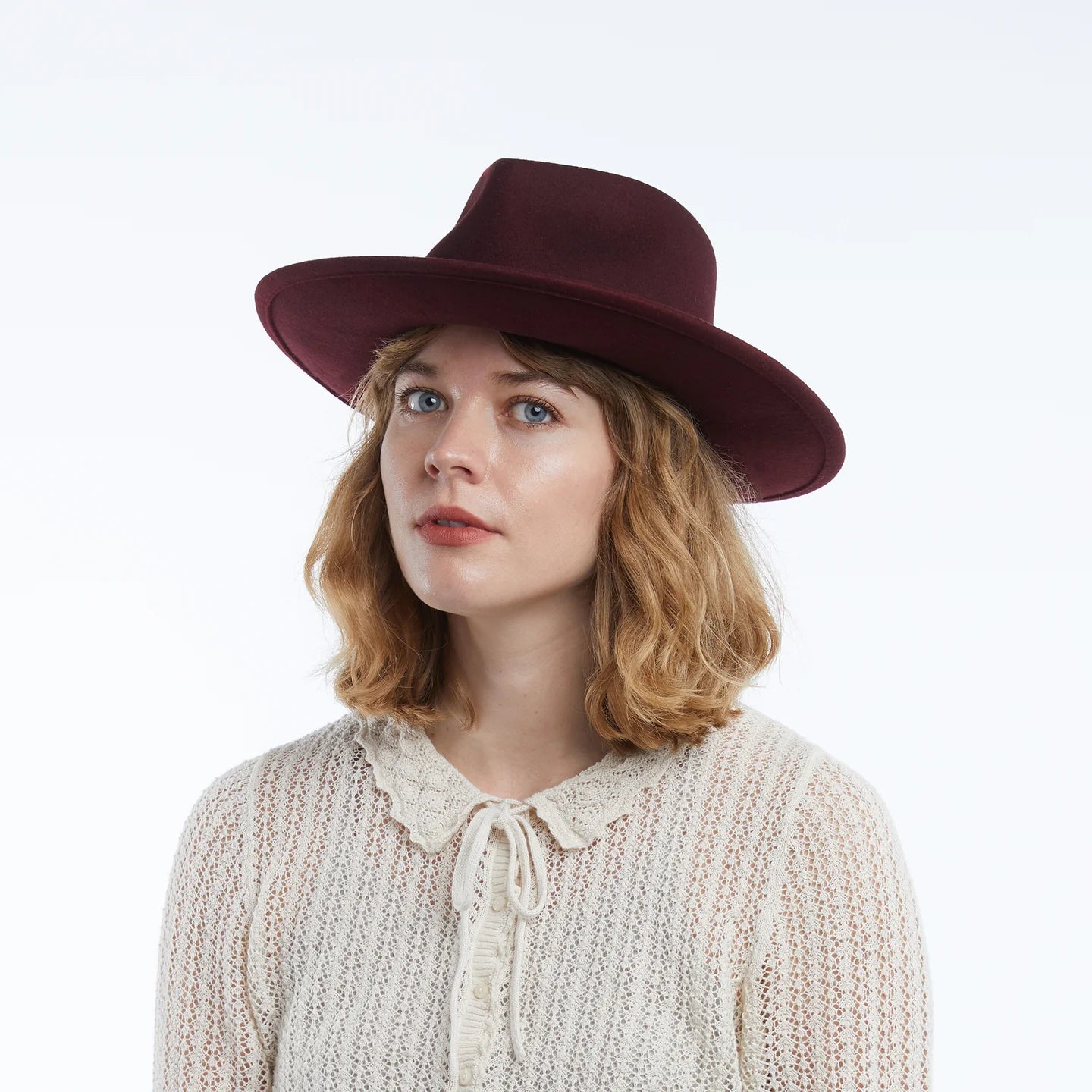 Wyeth Jared Hat in Wine