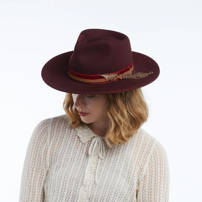 Wyeth Jared Hat in Wine