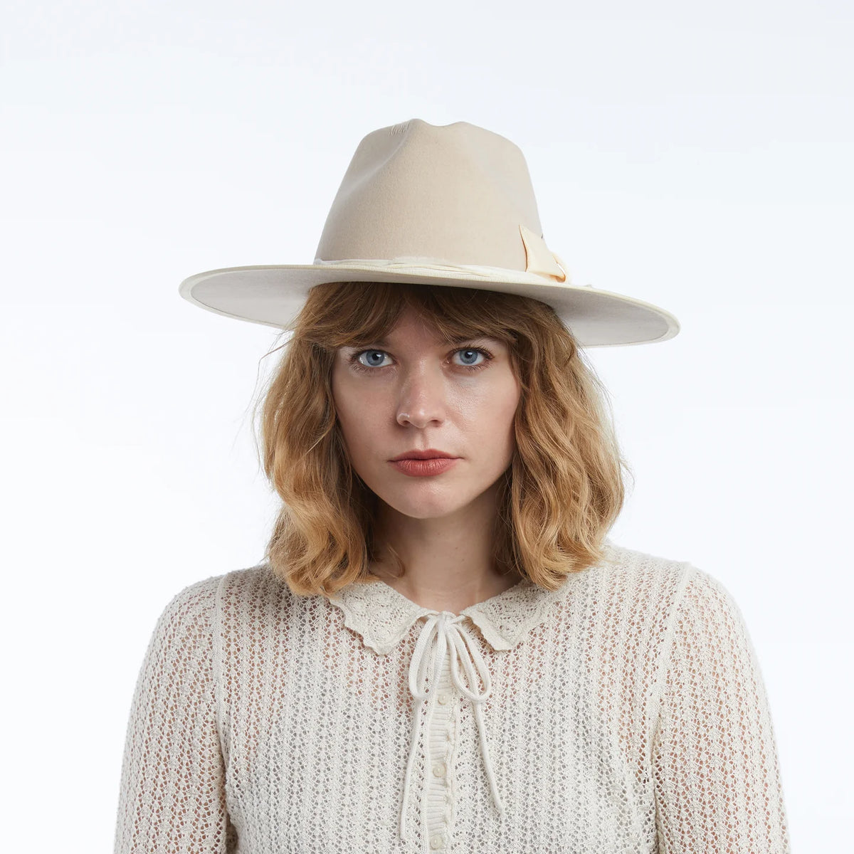 Wyeth  Graham Wool Felt Rancher in Bone