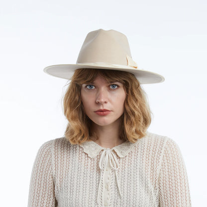 Wyeth  Graham Wool Felt Rancher in Bone