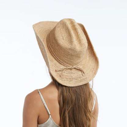 Wyeth Pippa Raffia Cowboy Hat