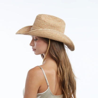 Wyeth Pippa Raffia Cowboy Hat