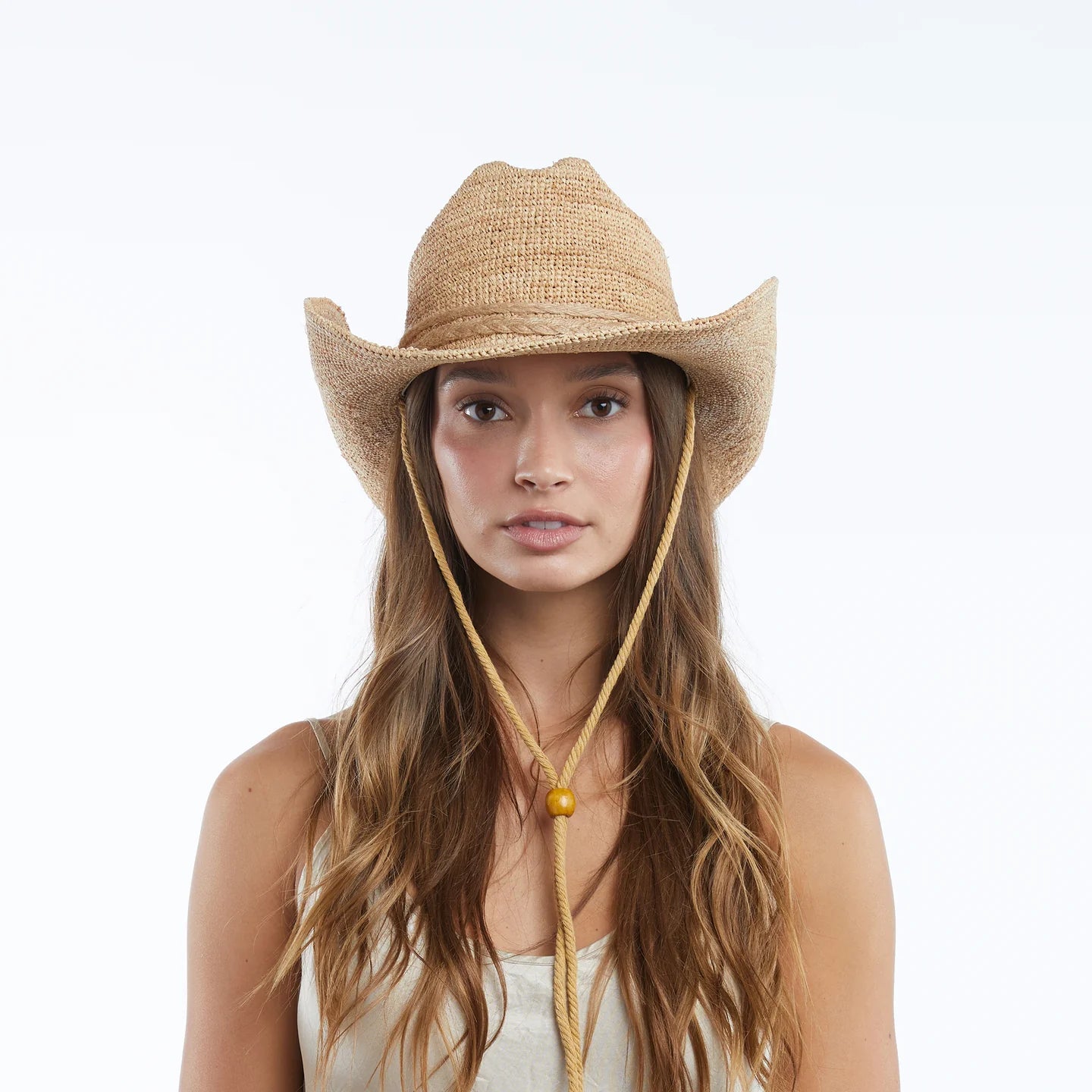 Wyeth Pippa Raffia Cowboy Hat