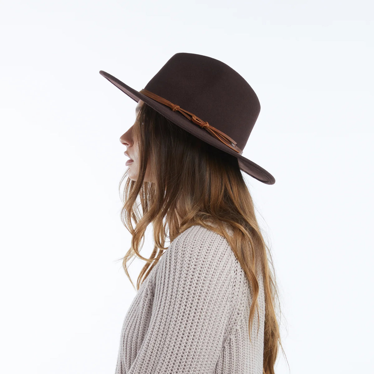Wyeth Billie Hat in Brown