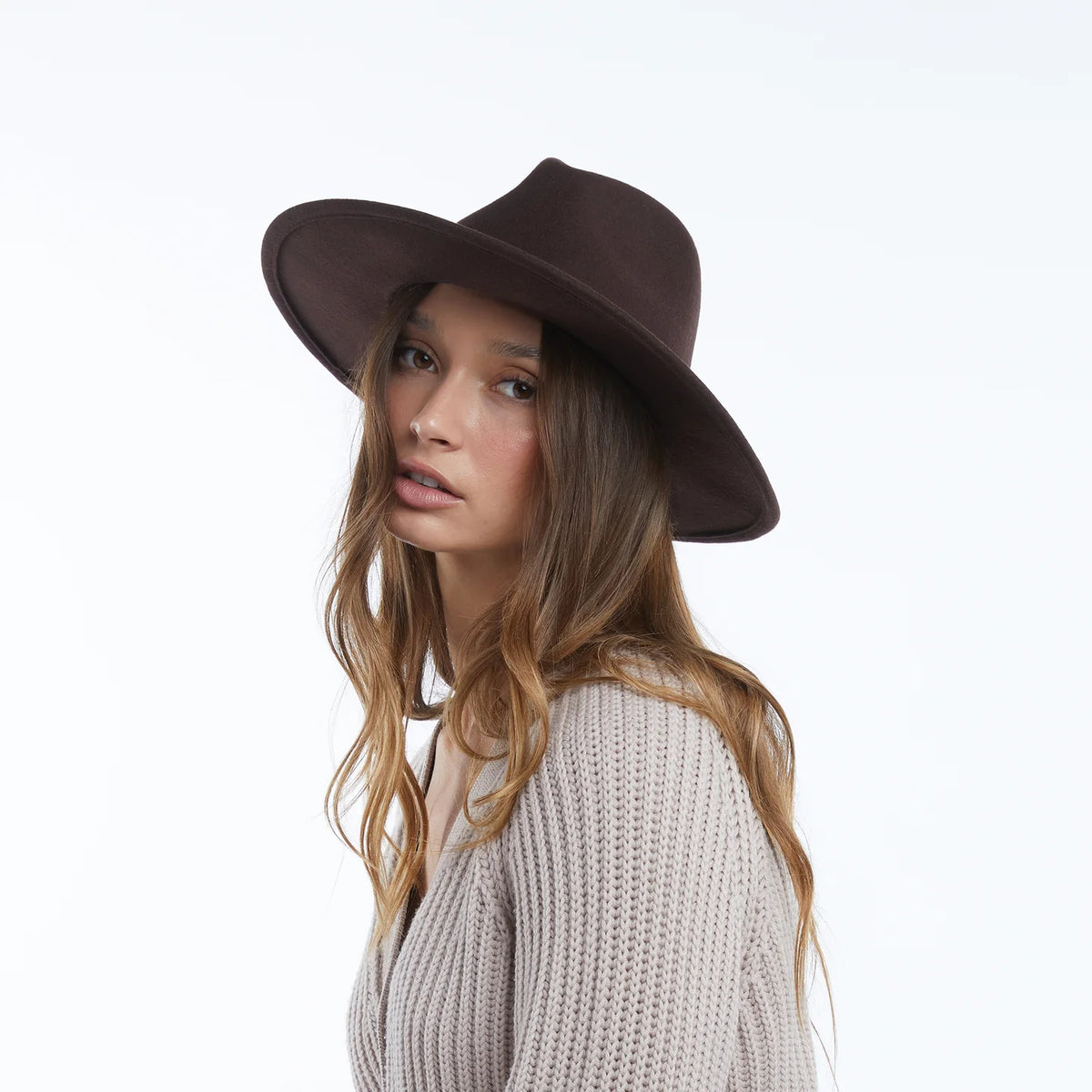 Wyeth Billie Hat in Brown