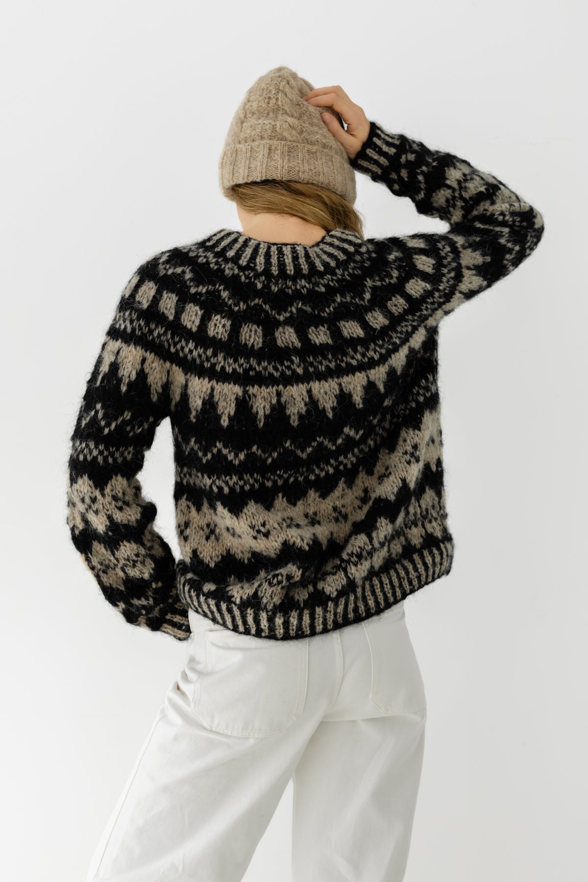 Michele and Hoven Hand Knit Kantu Sweater