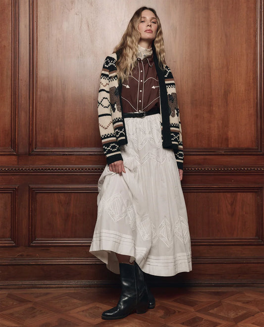 The Great Lattice Lace Victorian Skirt