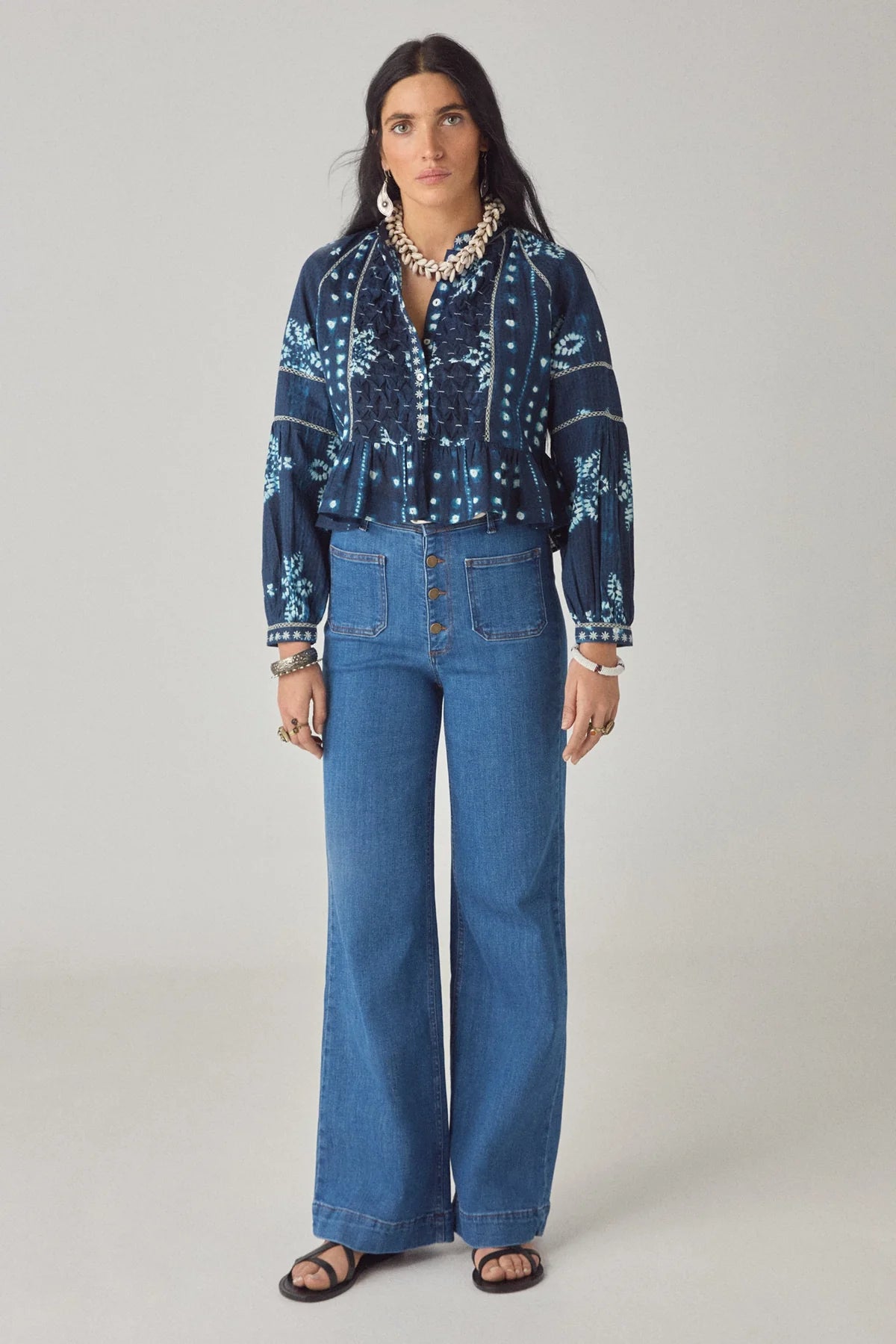 Shibori Dreams Sora Blouse