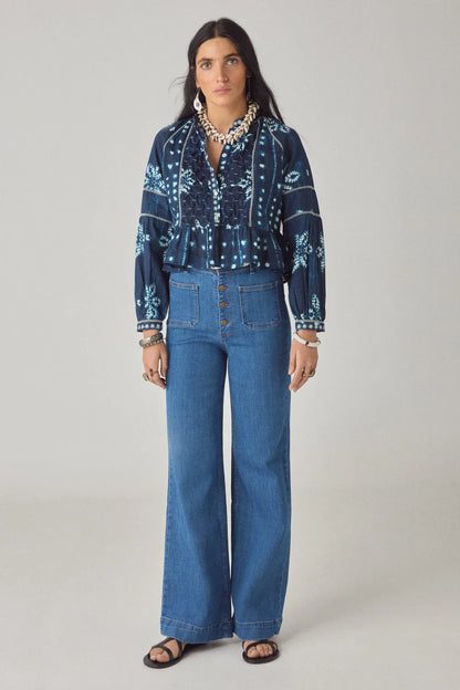 Shibori Dreams Sora Blouse