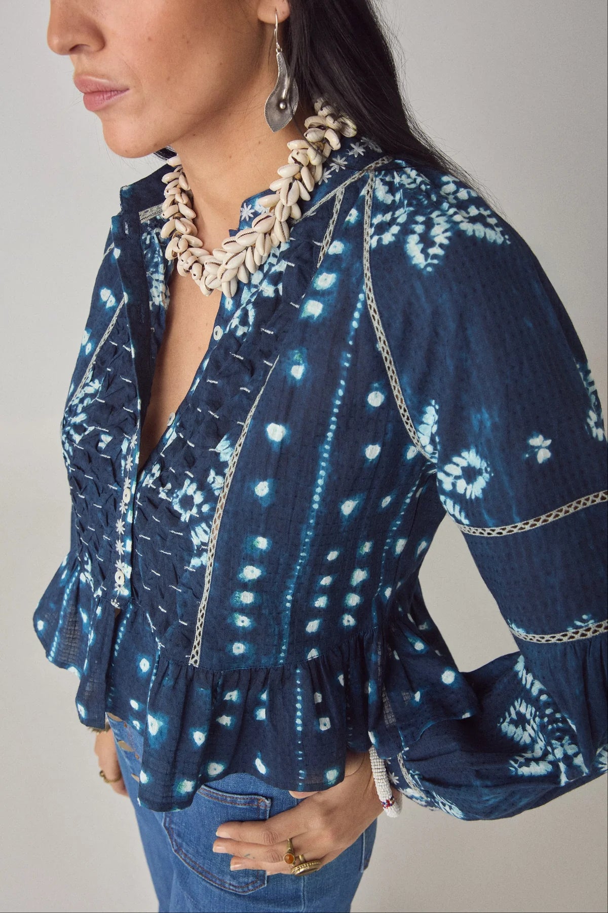 Shibori Dreams Sora Blouse