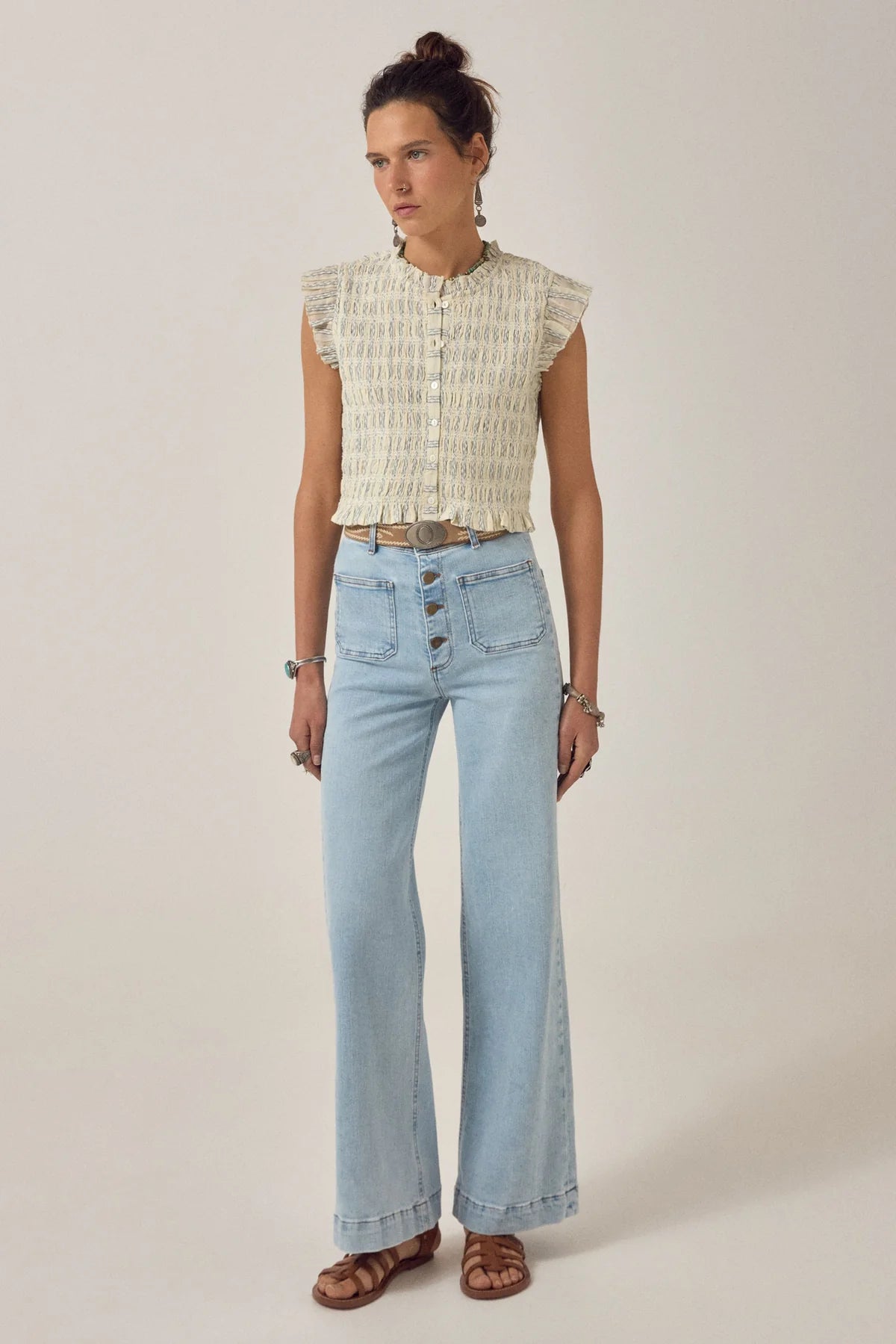 The Cloud Thread Omaris Sleeveless Blouse