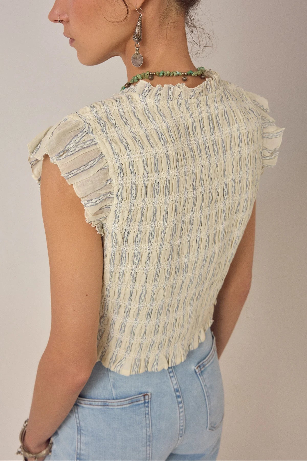 The Cloud Thread Omaris Sleeveless Blouse
