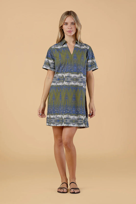 Bohemian Medallion Shirtdress