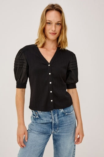 Rails Jessie Shirt in Black