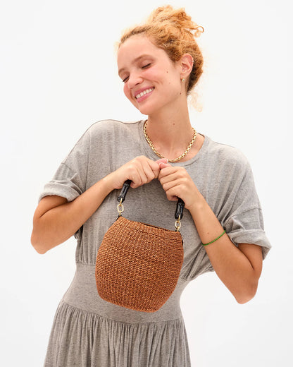 Clare V. Pot De Miel with Bamboo Handle