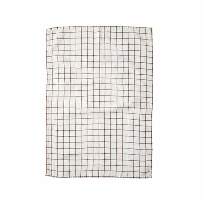 The Essential Linens Graphic Set Tea Towels in Earth