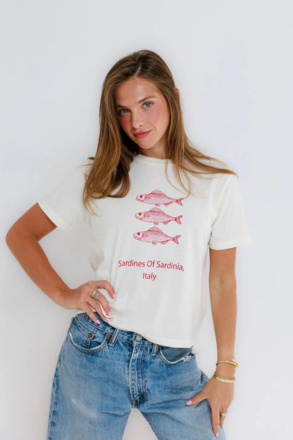 Sunny Somewhere Sardines Of Sardinia - Everyday Tee