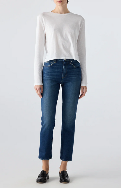 Helene Cropped Straight Jean