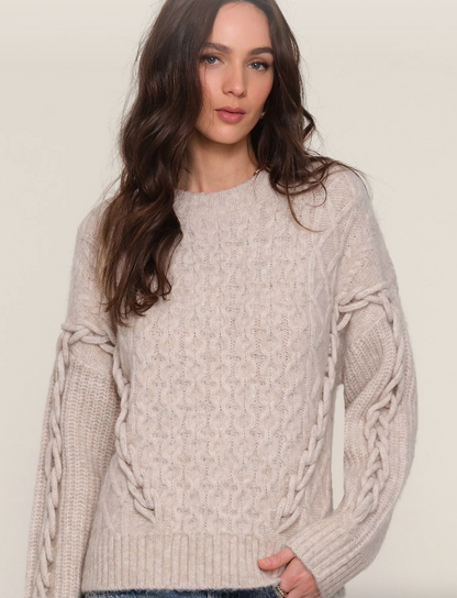 Raven Cable Knit Sweater