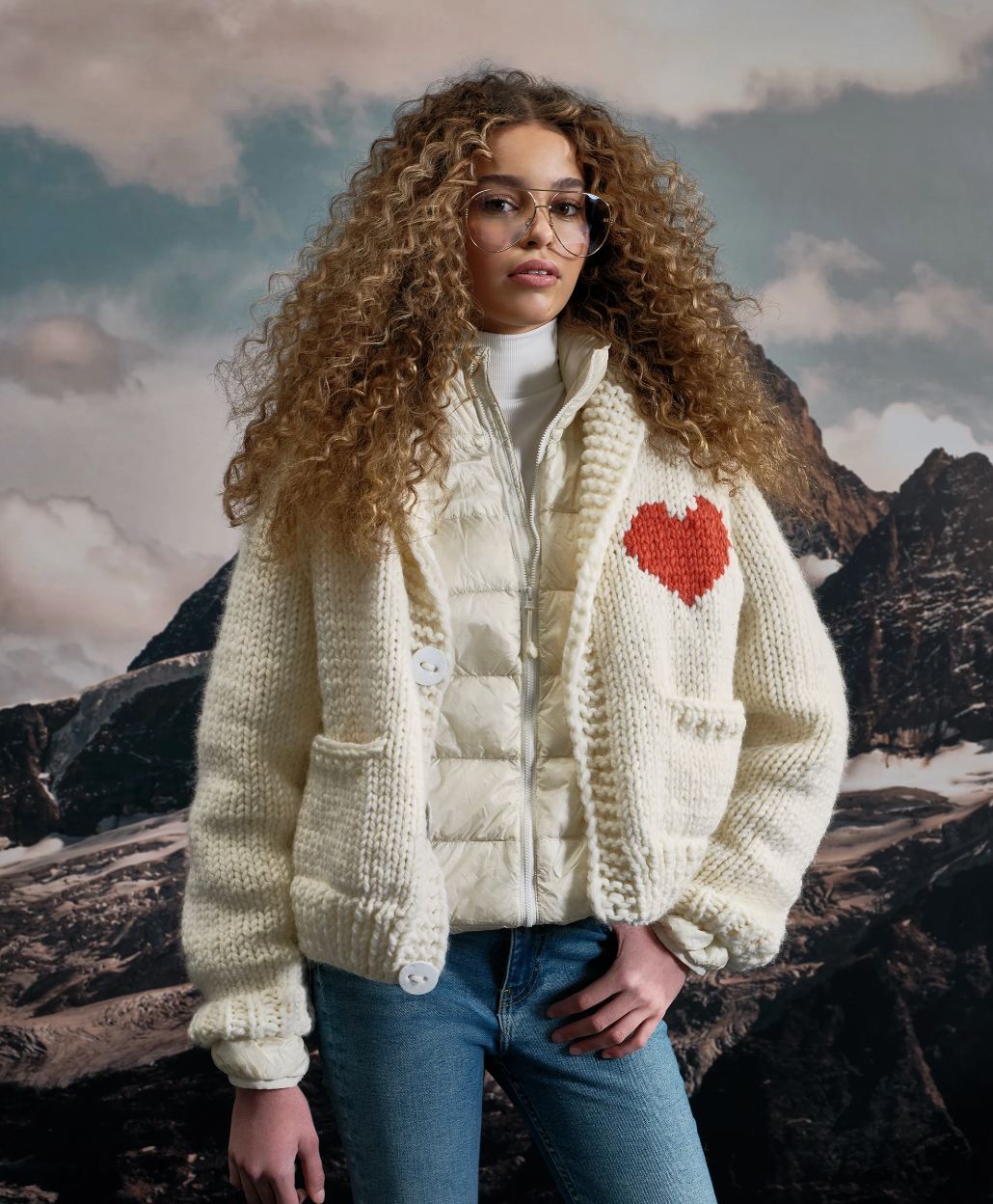 Classic Heart Cardigan