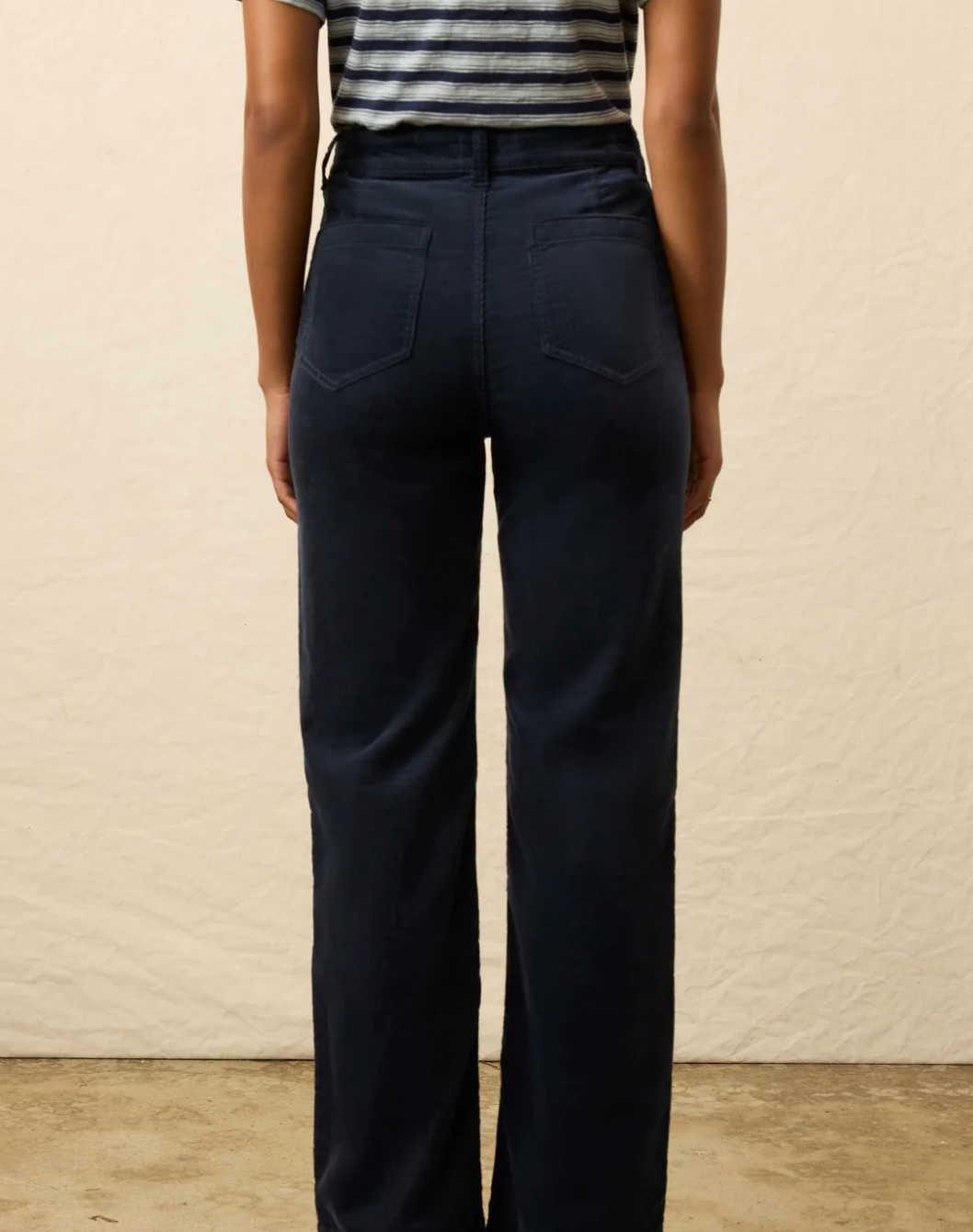 Stretch Terry Cord Patch Pocket Pant - Abyss Navy
