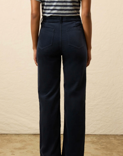 Stretch Terry Cord Patch Pocket Pant - Abyss Navy