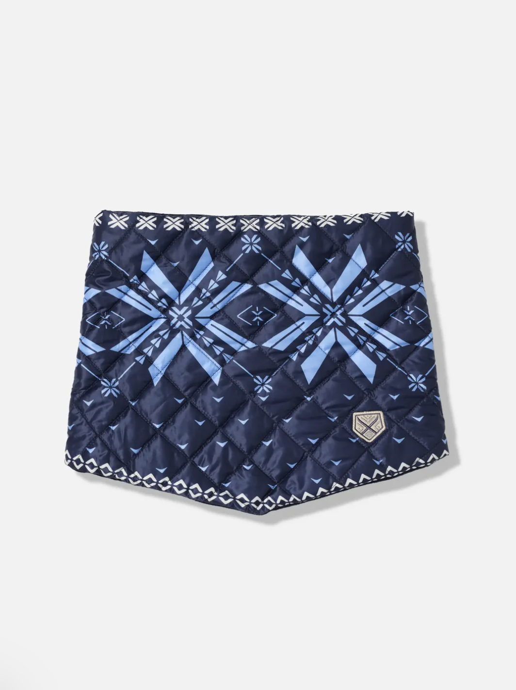 The Pullover - Navy Snowflake