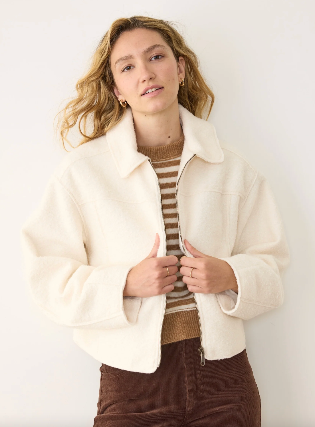 Sloane Boucle Crop Jacket