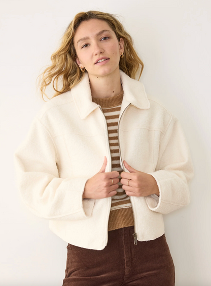 Sloane Boucle Crop Jacket