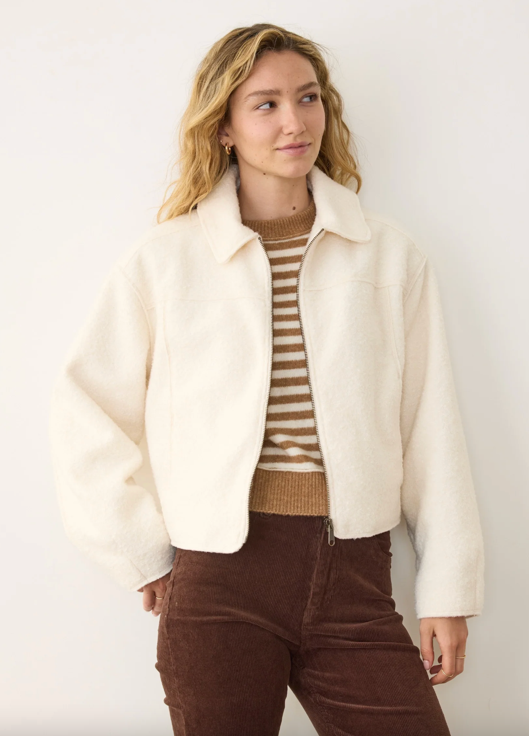 Sloane Boucle Crop Jacket