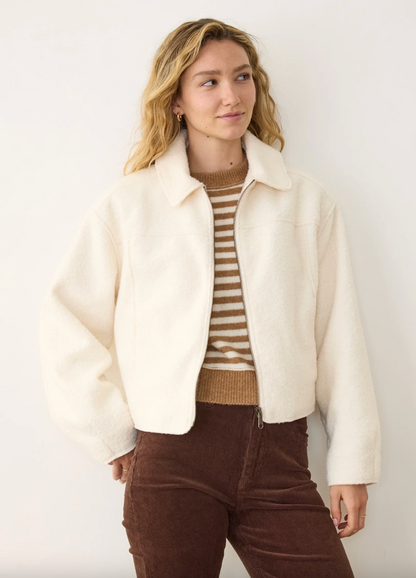 Sloane Boucle Crop Jacket