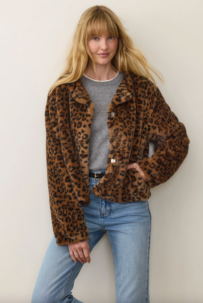 Tessa Leopard Jacket