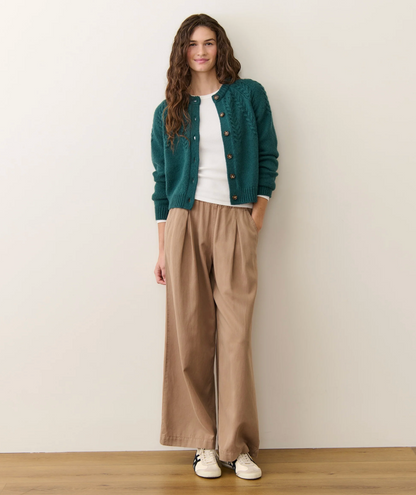 Everly Cable Knit Cardigan