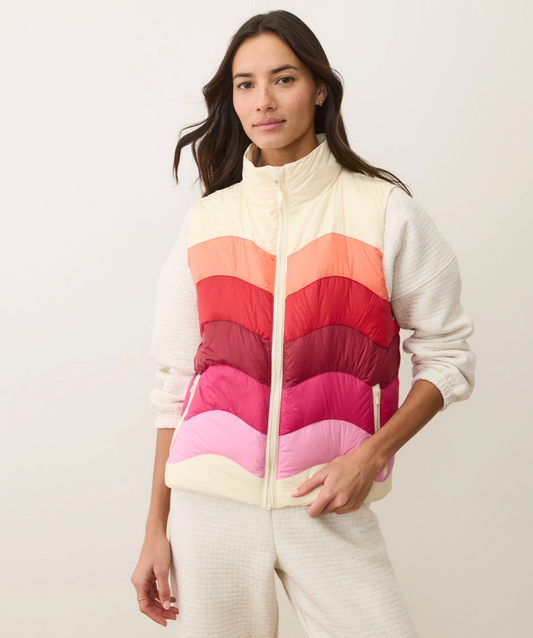 Sunset Puffer Vest