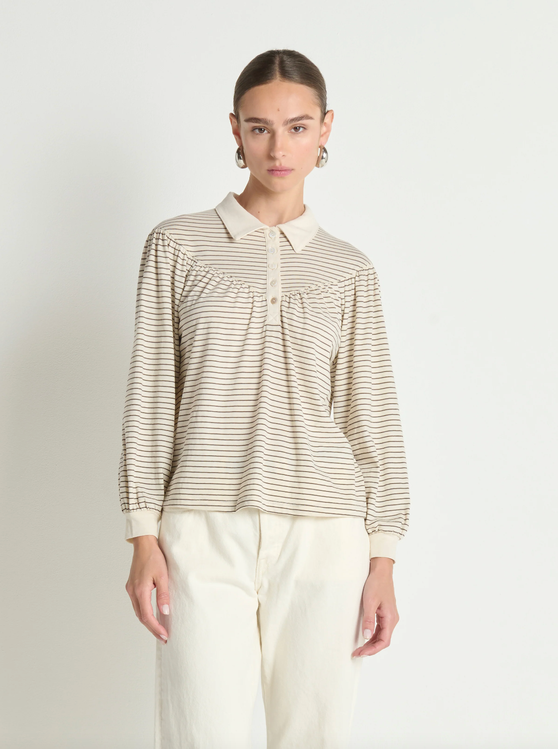 Cecilia Collared Top